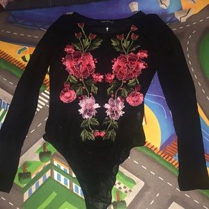 Floral bodysuit